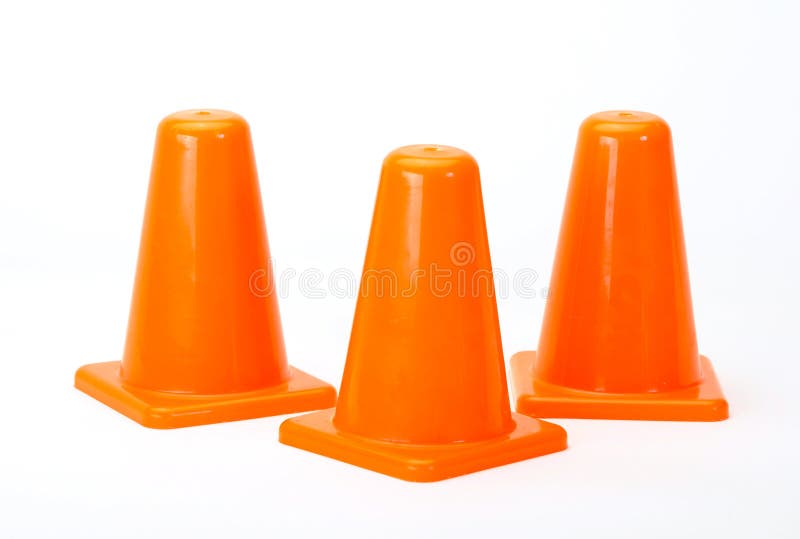 Traffic cones stock image. Image of symbol, sign, striped 12550165