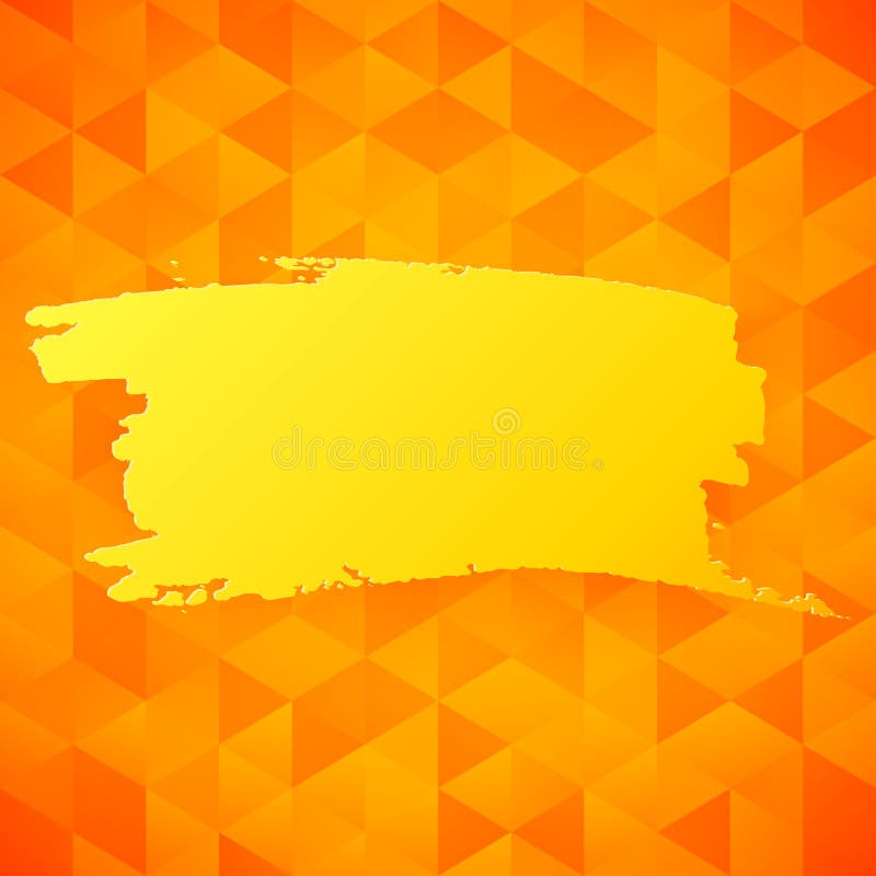 Orange triangelbakgrund för vektor vektor illustrationer Orange triangelbakgrund för vektor vektor illustrationer