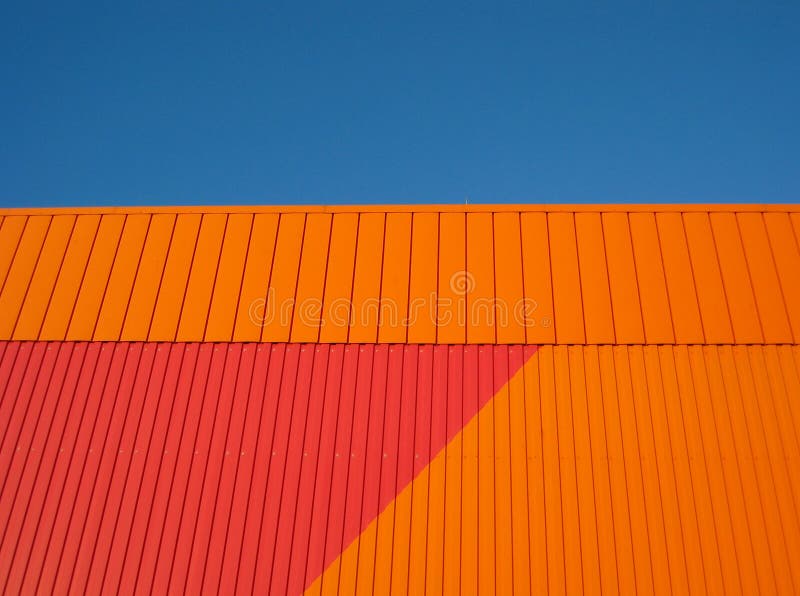 Orange wall
