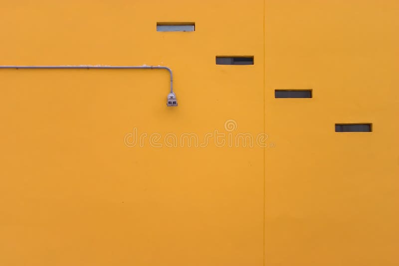 Orange Wall Picture. Image 5839037