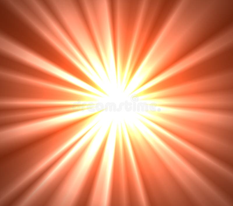 Orange And White-yellow Ray Mixed Stock Photo - Image ... Orange And White-yel