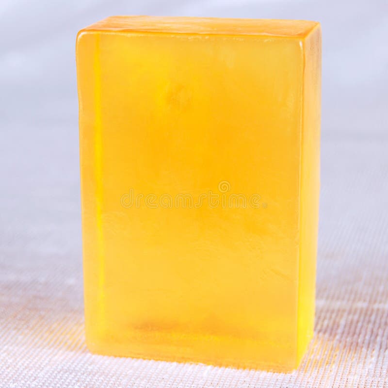 Orange yellow aromatic and fragrant soap bars