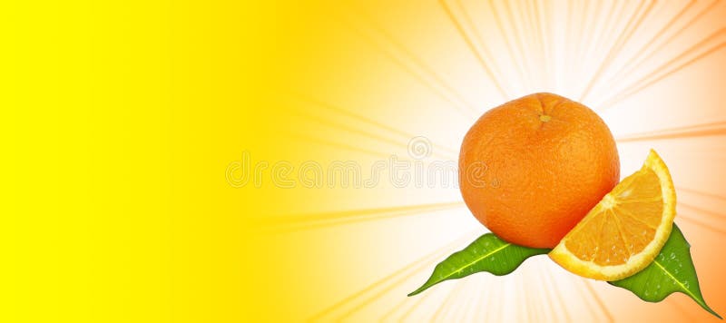 Orange - yellow background