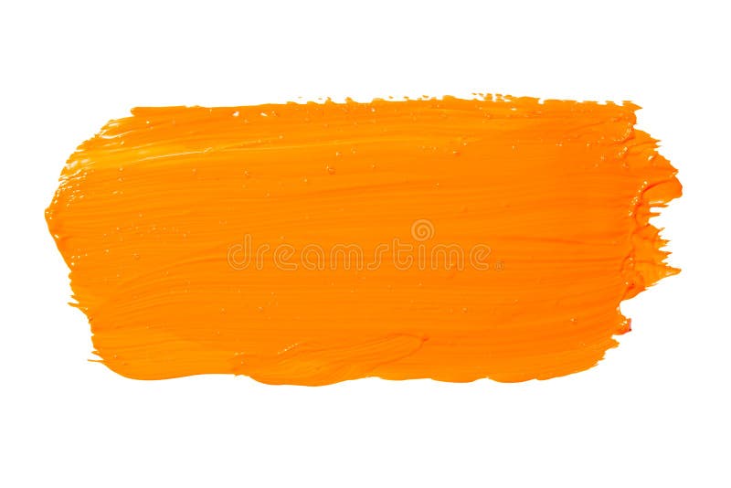 Nét vẽ cọ màu cam vàng cách ly trên nền trắng sẽ khiến cho bất kỳ ai cũng phải trầm trồ. Hãy xem hình ảnh để tận hưởng những nét vẽ tuyệt vời này và để tạo ra một dự án sơn màu sắc độc đáo.