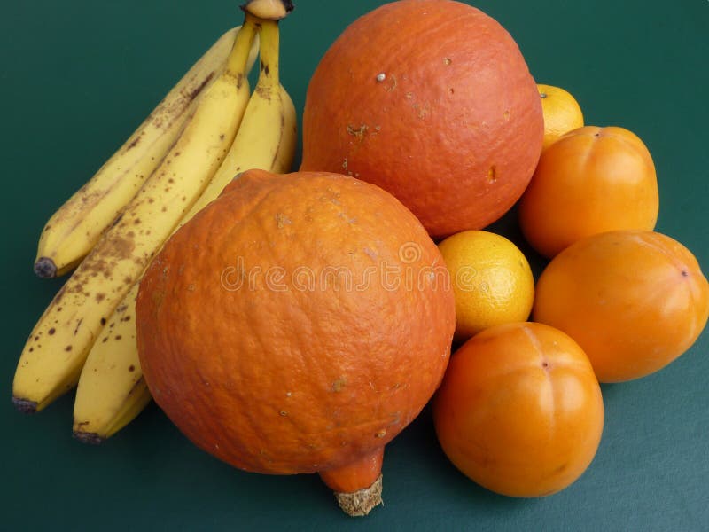 Orange and yellow fruit stock photo. Image of hotchpotch 16971546