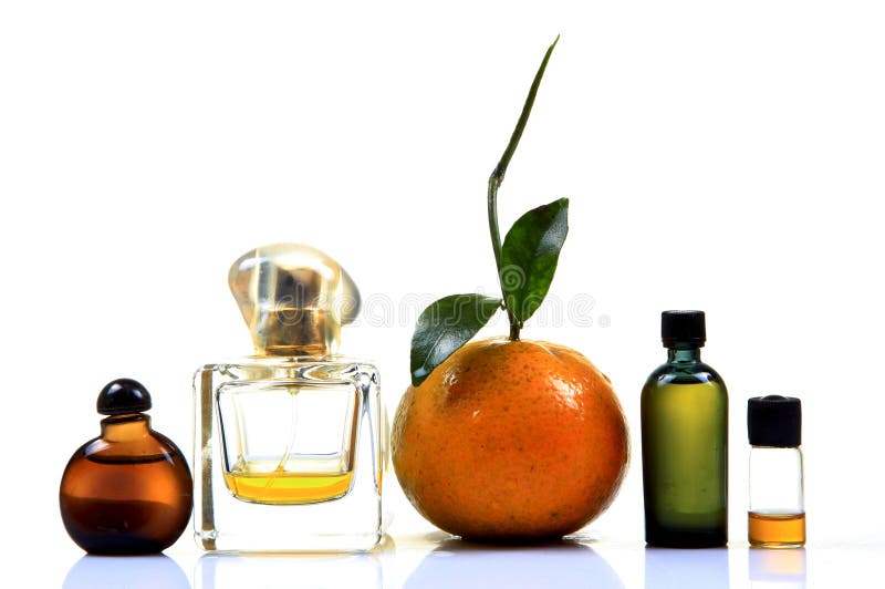 Orangenextrakt und Parfüm