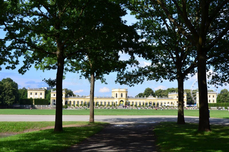 The Orangerie castle in Kassel, Germany