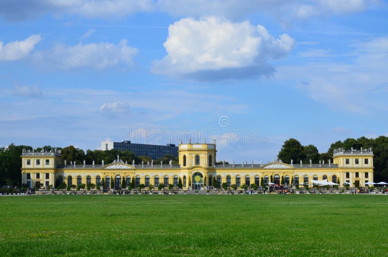 The Orangerie castle in Kassel, Germany