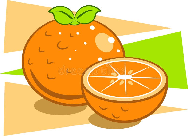 Oranges illustration libre de droits