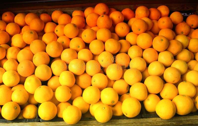 The oranges on the market royalty free stock photo The oranges on the market royalty free stock photo