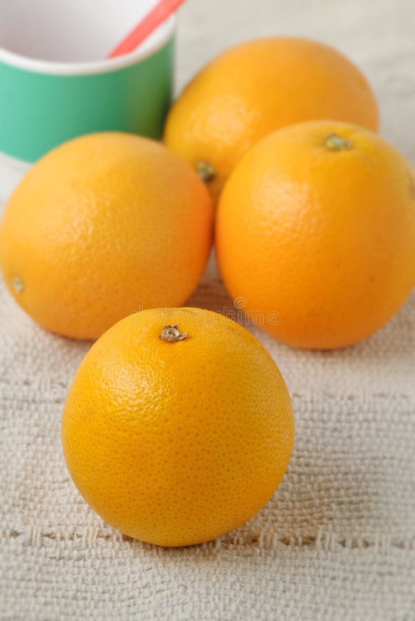 Oranges on table stock image. Image of dessert, natural 15952577