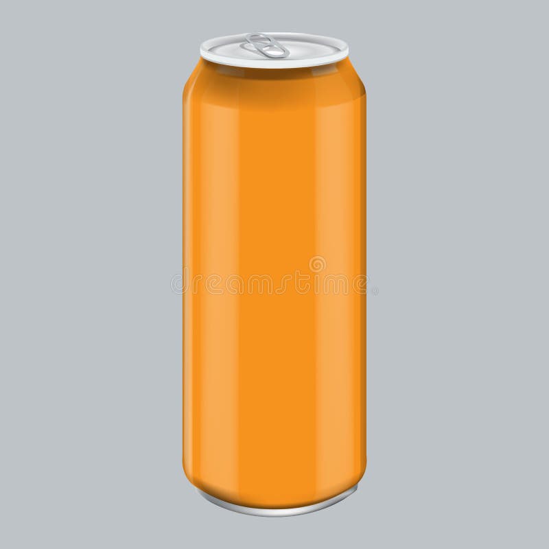 Oranje de Drankdrank van het Metaalaluminium Model voor Product Verpakking De energieke Drank kan 500ml, 0,5L royalty-vrije illustratie Oranje de Drankdrank van het Metaalaluminium Model voor Product Verpakking De energieke Drank kan 500ml, 0,5L royalty-vrije illustratie