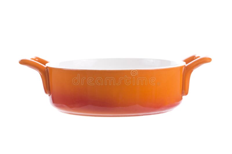 Oranje lege kom stock foto Oranje lege kom stock foto