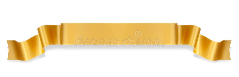 Oranje lintbanner stock foto Oranje lintbanner stock foto