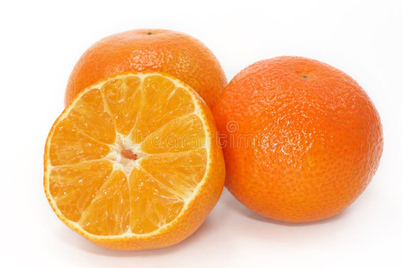 Oranje mandarines stock foto's Oranje mandarines stock foto's