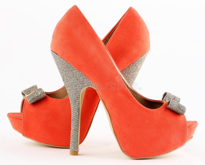 Oranje schoenen