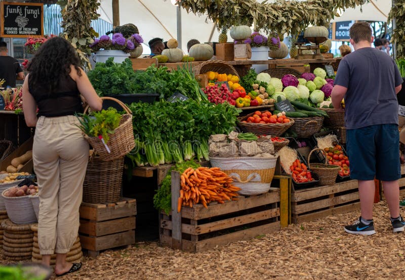 Oranjezicht City Market during Covid19 in Sea Point, Cape Town, South Africa