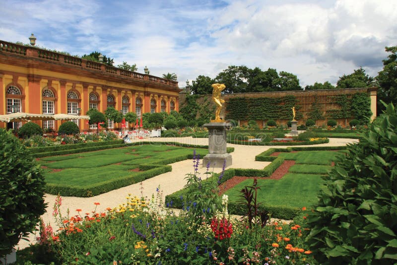 Orangeries of the Castle and Palace of Weilburg in Germany, Hesse Schloss Weilburg lies high above the River Lahn. Among the many stately homes built by those absolutist overlords who were legion in German lands, this is one of the best preserved. The four-winged, 16th-century Renaissance palace has two parlours used for formal acts of state, such as legal proceedings or the tributes paid to a newly invested Count. Orangeries of the Castle and Palace of Weilburg in Germany, Hesse Schloss Weilburg lies high above the River Lahn. Among the many stately homes built by those absolutist overlords who were legion in German lands, this is one of the best preserved. The four-winged, 16th-century Renaissance palace has two parlours used for formal acts of state, such as legal proceedings or the tributes paid to a newly invested Count.