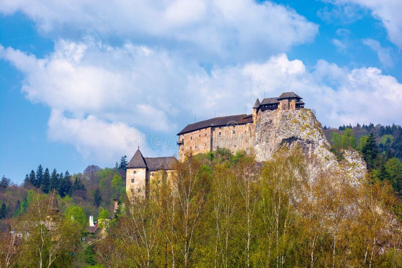 Oravský hrad na slovensku