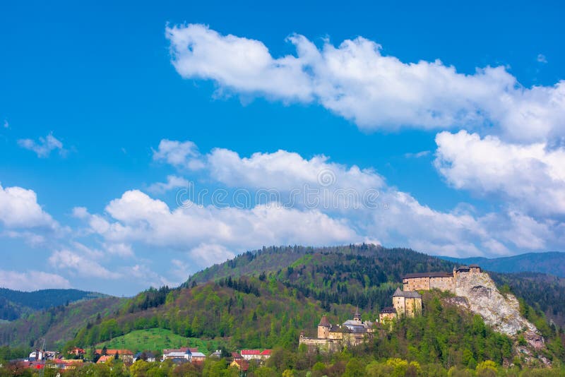 Oravský hrad na slovensku