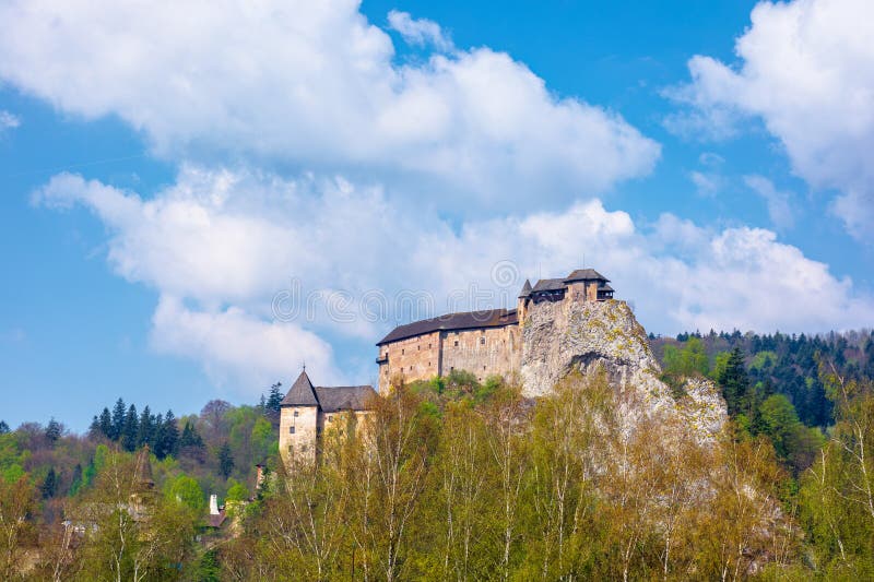 Oravský hrad na slovensku