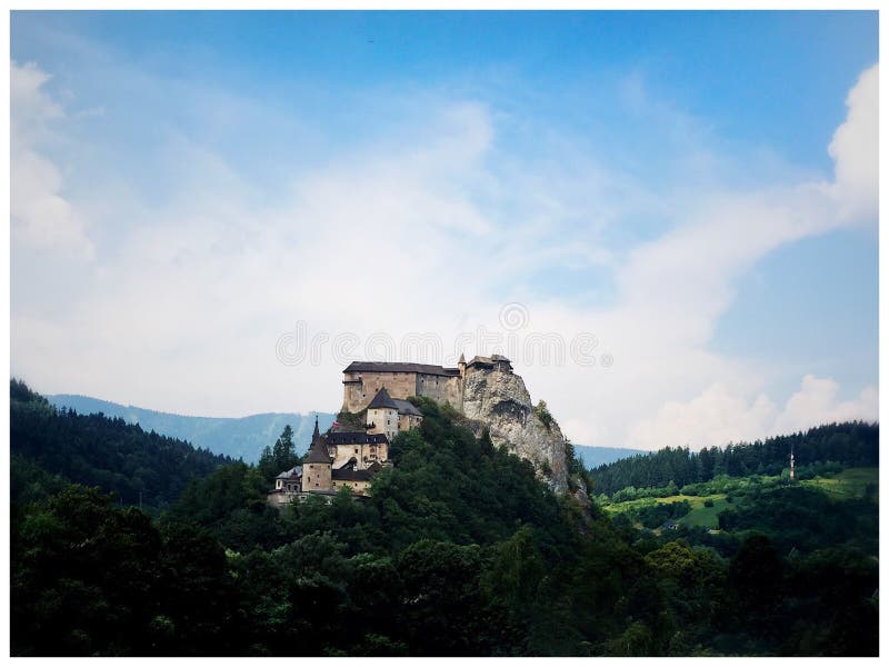 Orava castle royalty free stock photos Orava castle royalty free stock photos