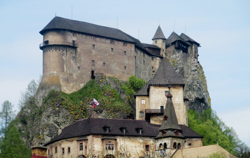 Oravsky castle in Slovakia