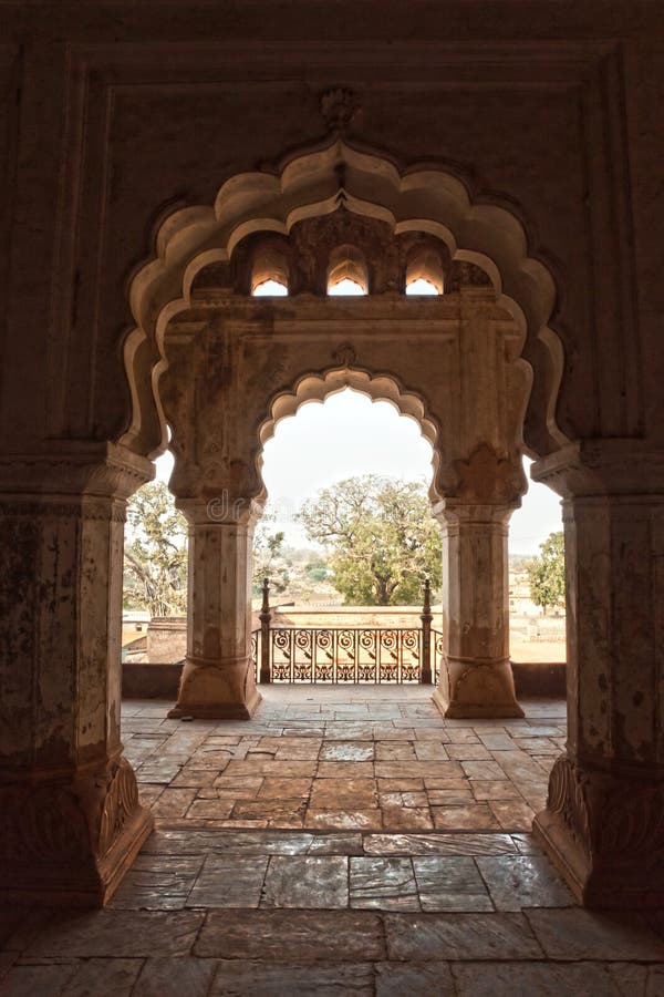 Orcha's Pałac, India. zdjęcie stock Orcha's Pałac, India. zdjęcie stock