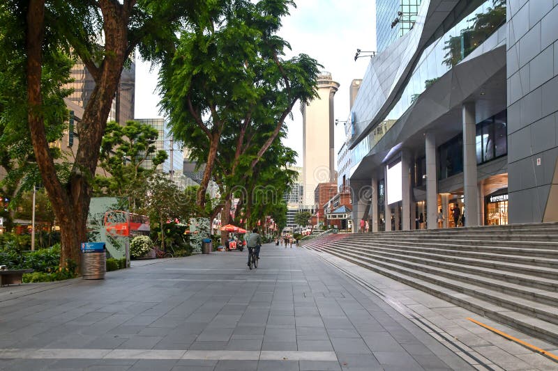 Orchard Road, Singapore, During COVID-19 Pandemic Mar 28, 2020