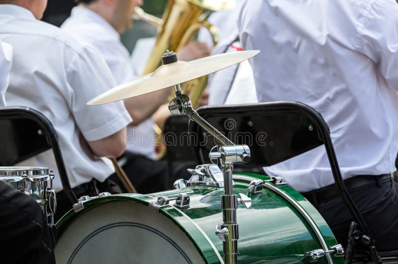 Orchestra drum stock photo. Image of percussion, play 26059368