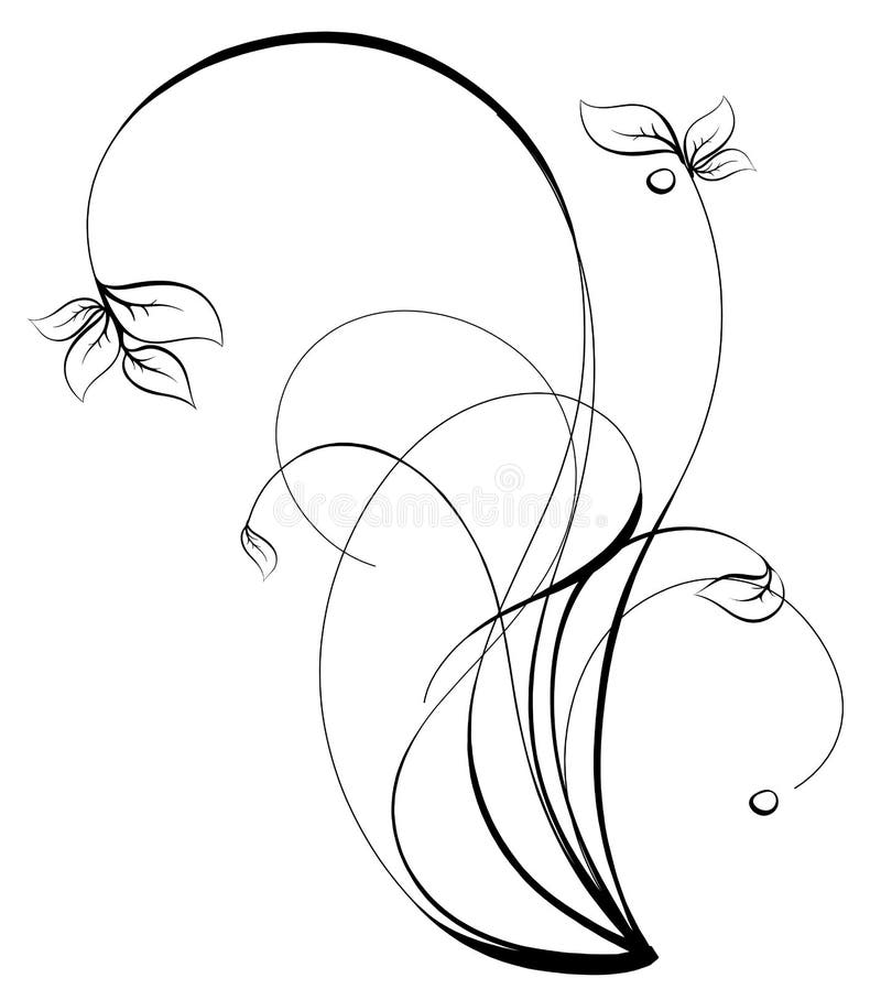 Orchid flower pattern