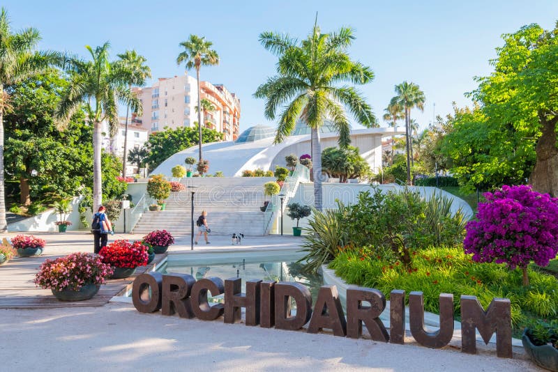 The orchidarium of Esteponain city of Estepona, Malaga Province, Spain