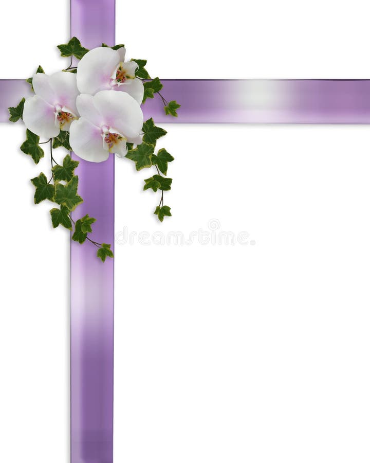 orchids κισσών Πάσχας συνόρων γάμ&omicr ελεύθερη απεικόνιση δικαιώματος orchids κισσών Πάσχας συνόρων γάμ&omicr ελεύθερη απεικόνιση δικαιώματος