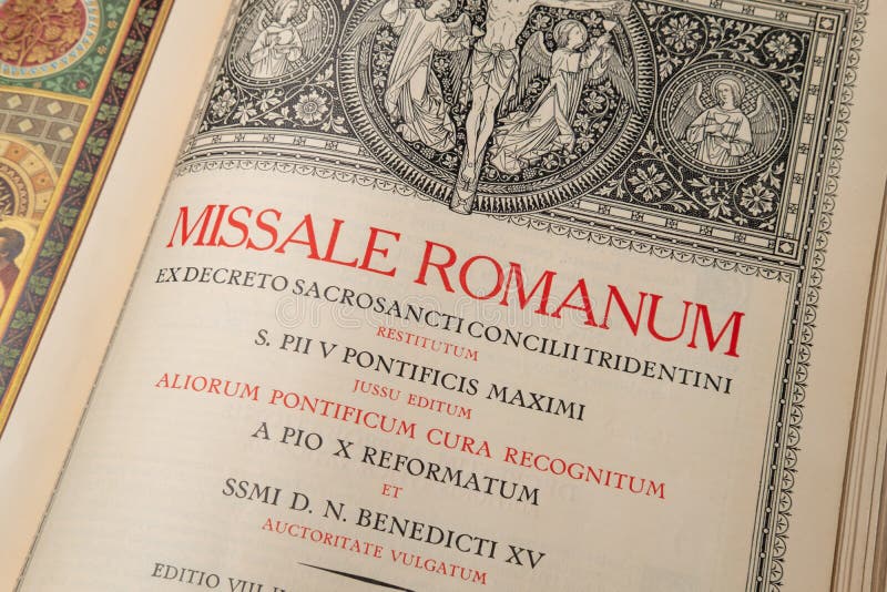 Ordem litúrgica do livro de massa no latim