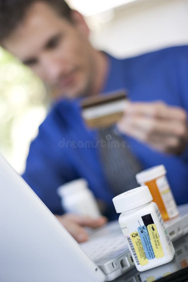 Download Ordering medicine online stock photo. Image of connected - 163564