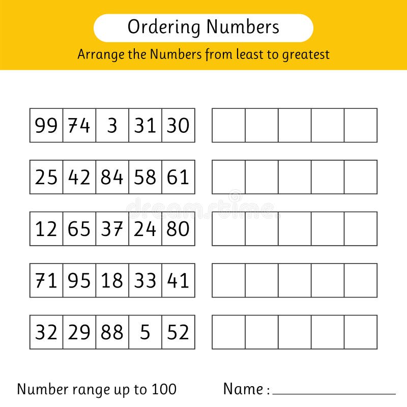 arranging-numbers-from-least-to-greatest