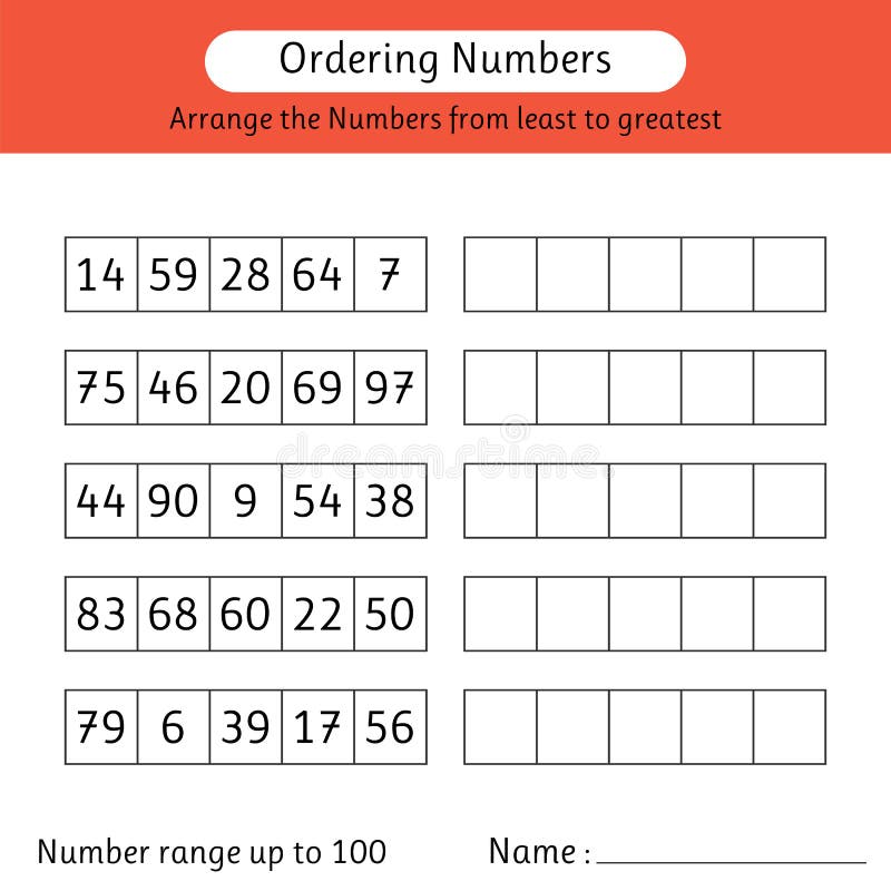 ordering-numbers-worksheet-arrange-the-numbers-from-least-to-greatest-number-range-up-to-100