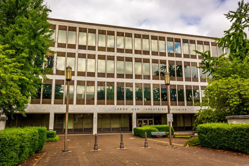 Oregon Labor and Industries Building Editorial Stock Image Image of