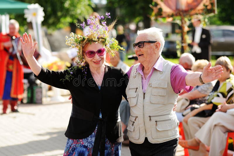 Orel, Rússia – 8 de julho de 2016: Dia de São Valentim Russo – Petr e imagem de stock
