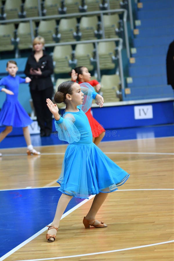 Lovely Little Boy and Girl Dancing Stock Image - Image of dancer ...