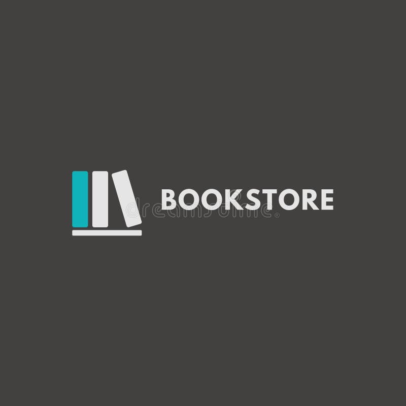 Bookstore icon stock illustration