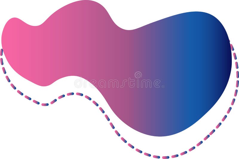 Organic black blobs irregular shape. Abstract fluid shapes vector set, simple water forms royalty free illustration