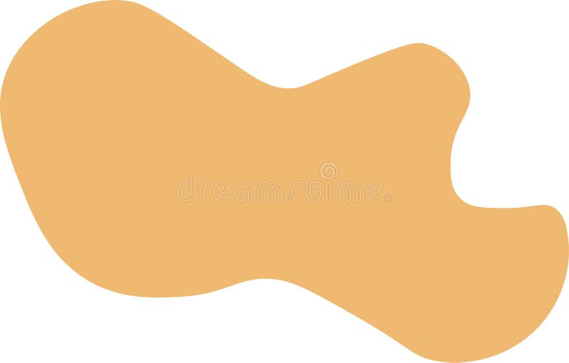 Organic black blobs irregular shape. Abstract fluid shapes vector set, simple water forms vector illustration