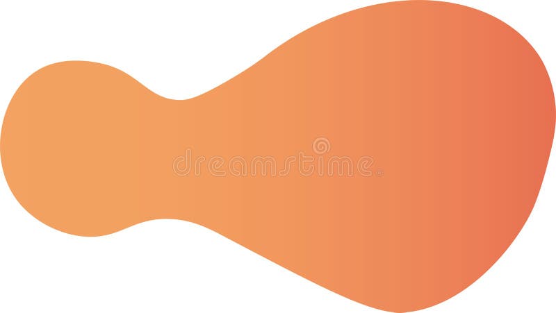 Organic black blobs irregular shape. Abstract fluid shapes vector set, simple water forms stock illustration