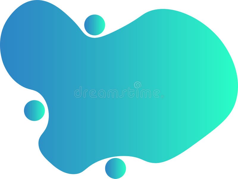 Organic black blobs irregular shape. Abstract fluid shapes vector set, simple water forms vector illustration