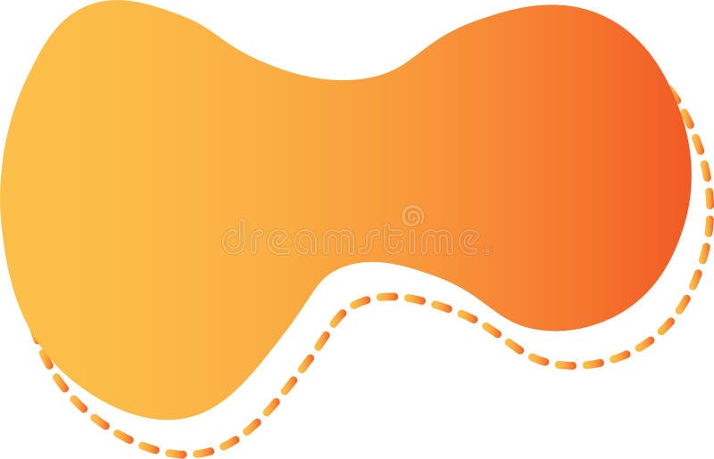 Organic black blobs irregular shape. Abstract fluid shapes vector set, simple water forms stock illustration