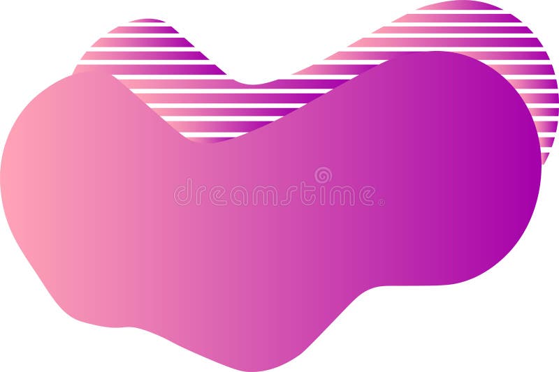 Organic black blobs irregular shape. Abstract fluid shapes vector set, simple water forms royalty free illustration