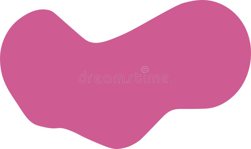 Organic black blobs irregular shape. Abstract fluid shapes vector set, simple water forms vector illustration