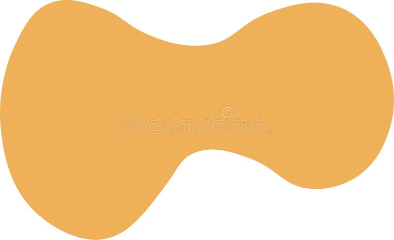 Organic black blobs irregular shape. Abstract fluid shapes vector set, simple water forms royalty free illustration