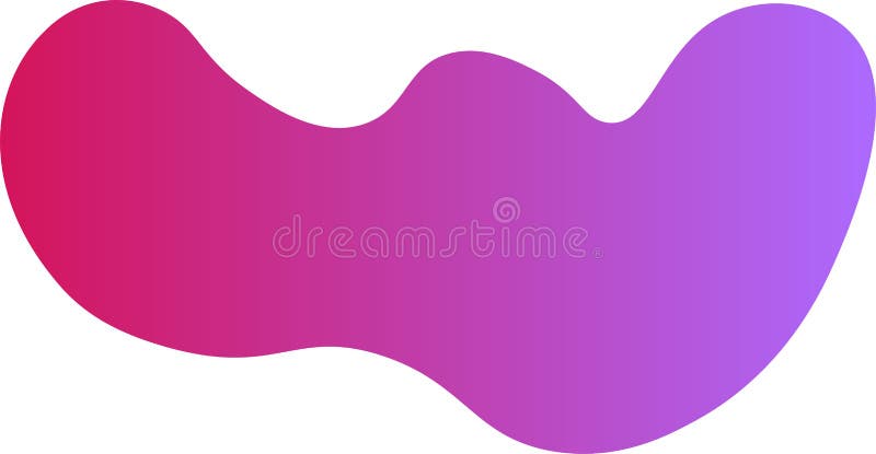 Organic black blobs irregular shape. Abstract fluid shapes vector set, simple water forms royalty free illustration